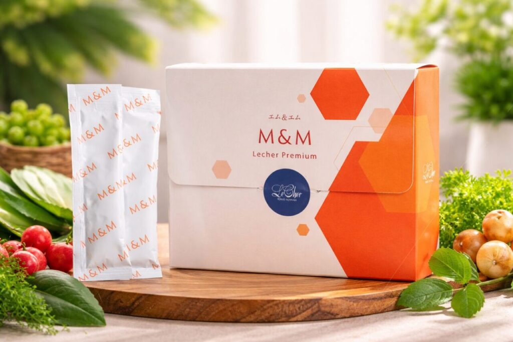 M＆M自然素材で健康的なイメージ